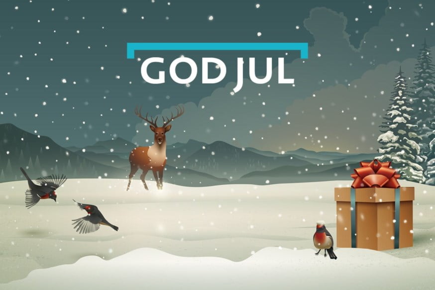 God jul illustrasjon